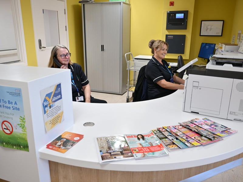 On reception.
