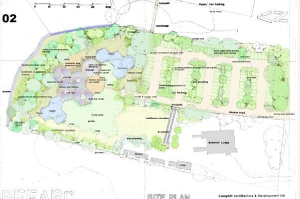Site layout of the BeeArc project.