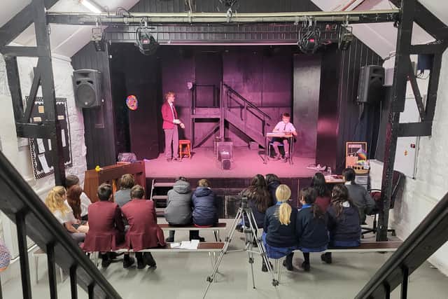 Fyling Hall drama students.
