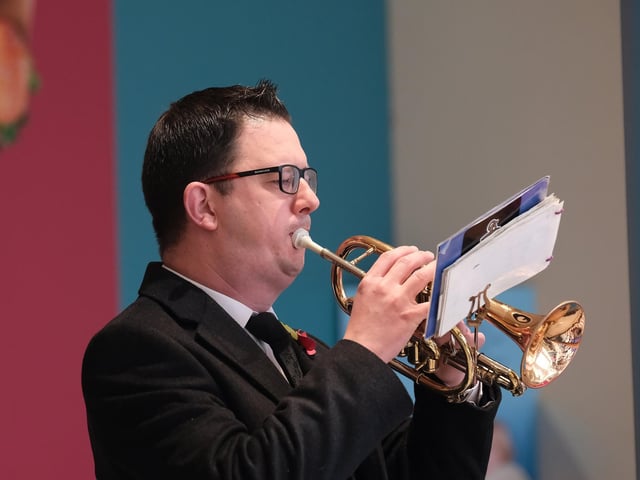 During the service