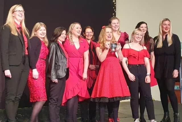 Serenitas all-ladies singing group which performed at Whitby Pavilion.