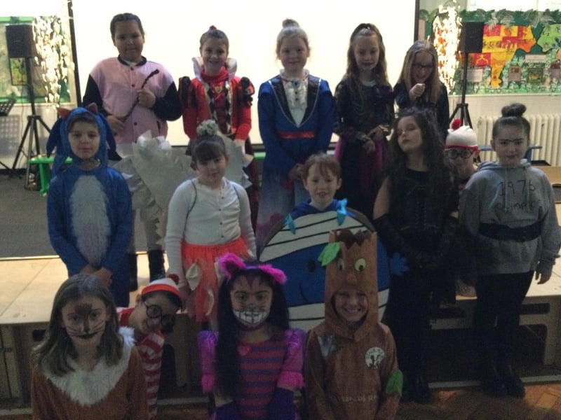 World Book Day at Bridlington's Quay Academy.