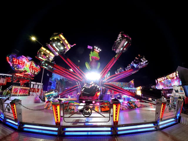 Fun rides galore at Scarborough Fair.