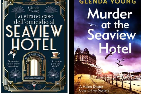 Author Glenda Young is enjoying success in Italy with her Scarborough-set Murder at the Seaview Hotel