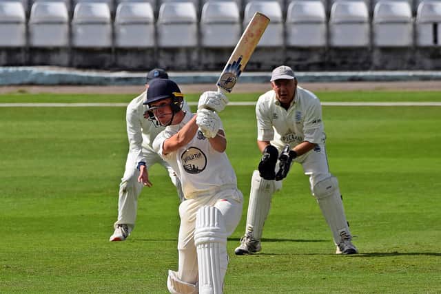 Brad Milburn hit a great ton as Scarborough Cricket Club 2nds end season with superb win at Pickering 2nds