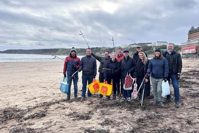 (L-R): Pete Gleave (Zerum), David Gledhill (Buro Happold), Antony Hall (CJCT), Imogen Buckroyd (Savills), Robert Kettleborough (Buro Happold), Stephen Henderson (Savills), Paul Hesson (Burnley Wilson Fish), Rachel Vickers (Scarborough Group), Nicola Bulley (Scarborough Group), Jon Anderson (Scarborough Group).