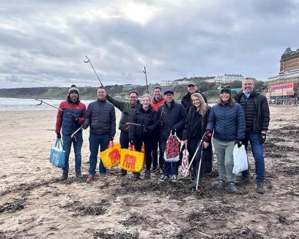 (L-R): Pete Gleave (Zerum), David Gledhill (Buro Happold), Antony Hall (CJCT), Imogen Buckroyd (Savills), Robert Kettleborough (Buro Happold), Stephen Henderson (Savills), Paul Hesson (Burnley Wilson Fish), Rachel Vickers (Scarborough Group), Nicola Bulley (Scarborough Group), Jon Anderson (Scarborough Group).