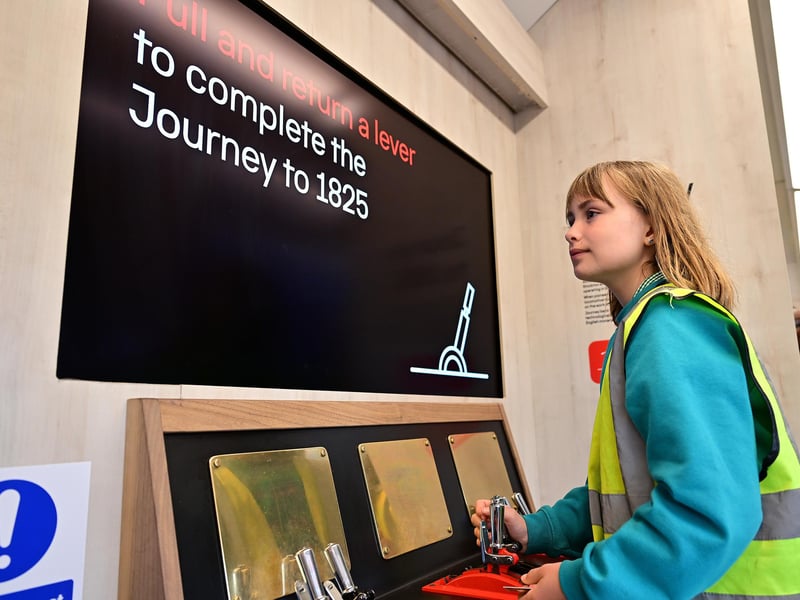 The exhibition was interactive and engaging.