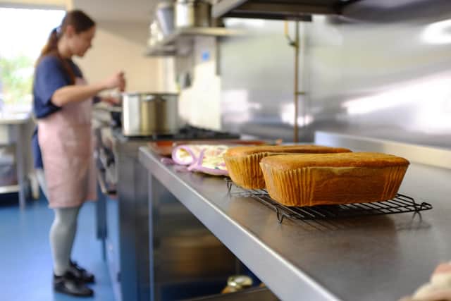 Emmaus is appealing for non-perishable food items and household essentials to replenish its kitchen cupboards.