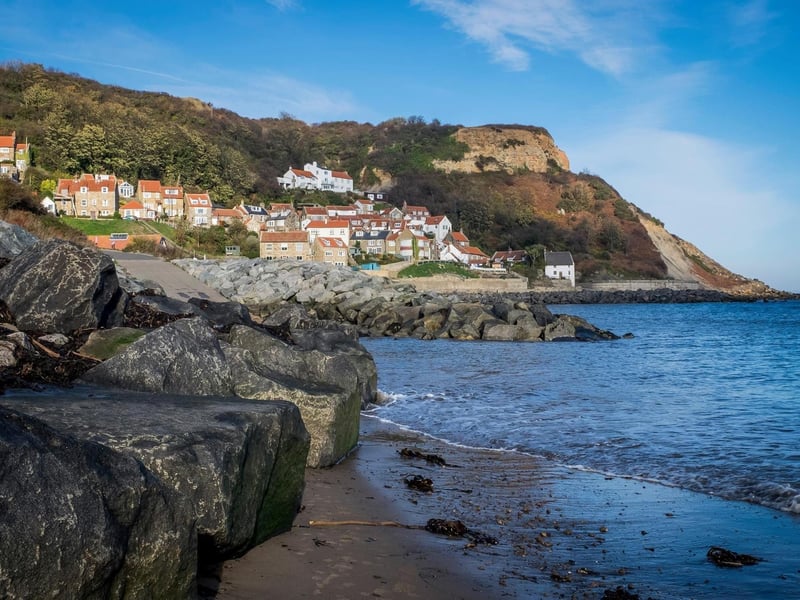Just outside Whitby and worth a visit - Runswick Bay in glorious sunshine. photo: Marisa Cashill