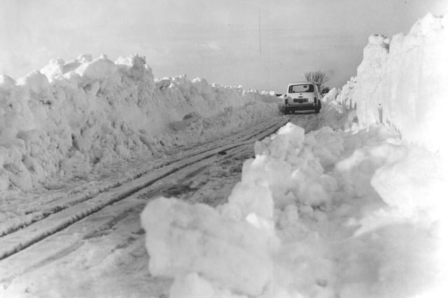 Winter of 1962-3 around Bridlington.
