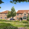 A CGI of the completed Meadow Fields development