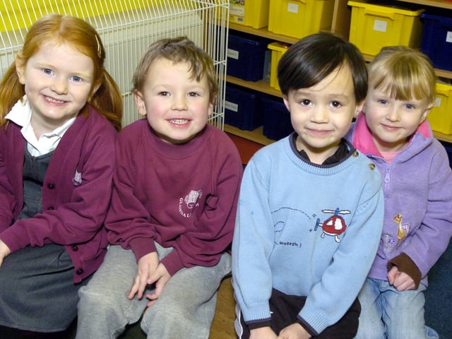 2009. New starters at Glaisdale school(not in order) Niamh Elliott, Aaron Lees, Alexander Patrick and Emmy Dodds