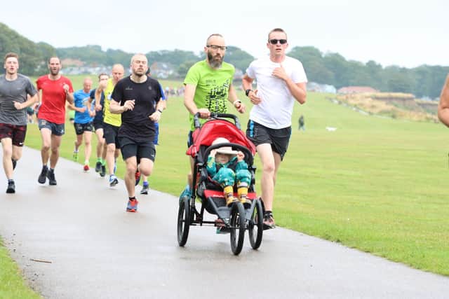 Bridlington Road Runners' Phill Taylor in action at Sewerby parkrun.