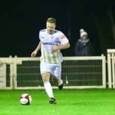 Derry Robson in action for Brid at Cleethorpes