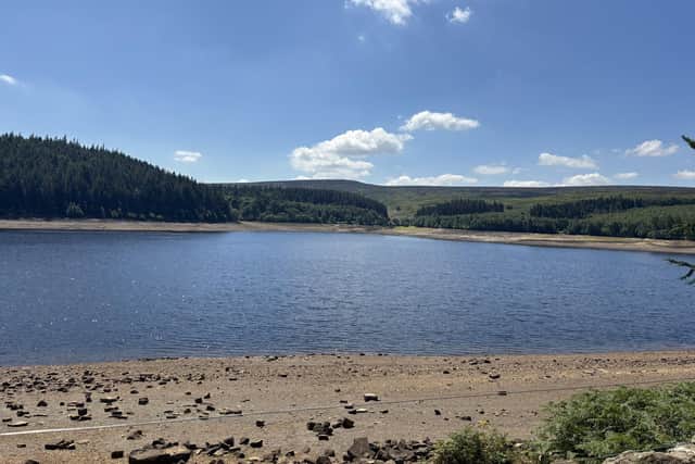 The latest Yorkshire Water figures show reservoir levels across the county fell by 2.5% over the last week to 55.8%, significantly below the average – 81.9% - for this time of year. (Picture contributed)