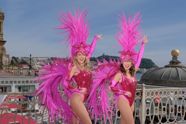 Lauren Lucas and Shauna Olley are two members of the cast of Razzle Dazzle at Scarborough Spa each Tuesday, Wednesday and Saturday until Saturday September 3