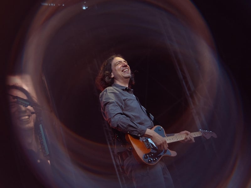 Snow Patrol delight the Scarborough crowd with some of their greatest hits. picture: Cuffe & Taylor