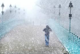 Snow and ice warning update means Scarborough and Whitby could be blanketed in snow tomorrow. Photo: Richard Ponter