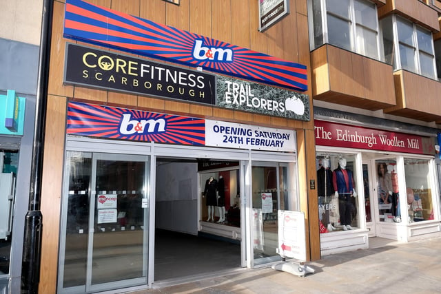 B&M have opened their newest store in Scarborough.