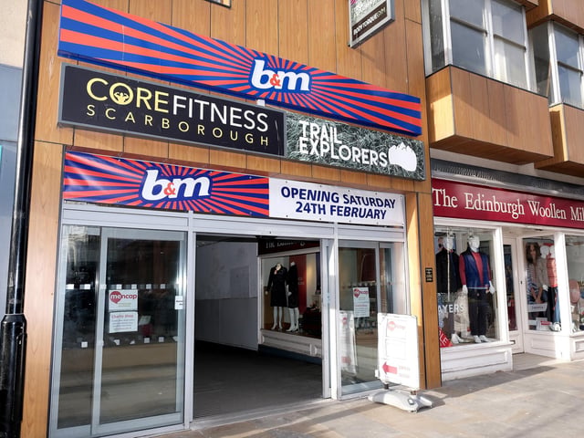 B&M have opened their newest store in Scarborough.