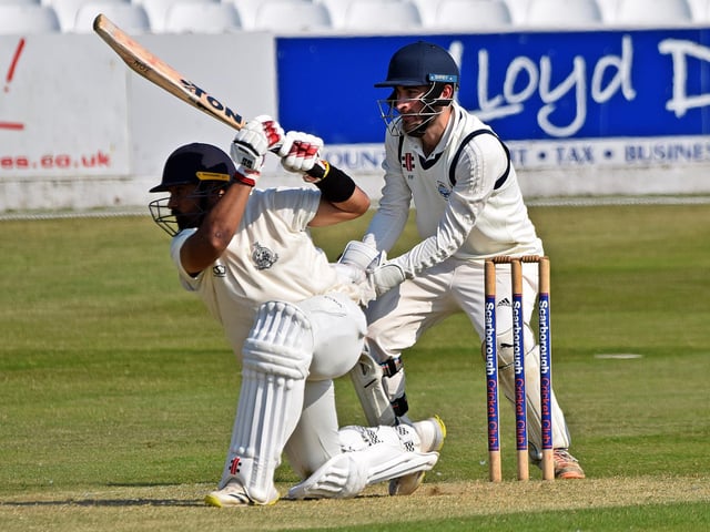 All-rounder Prince Bedi hit a run a ball 66.