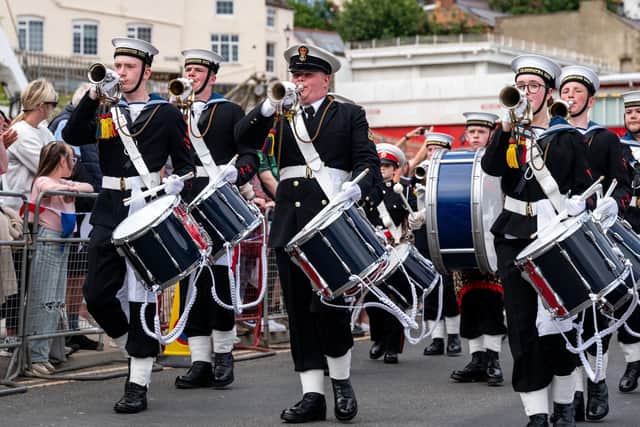 Last year’s Armed Forces Day parade in Scarborough.  Photos: John Westgarth.