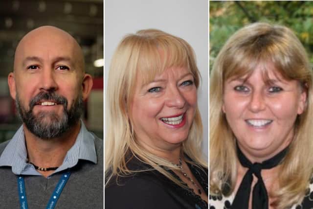 Apprenticeship Awards judges (L-R): Adrian O'Neill, Jan Richardson-Wilde and Jill Coyle