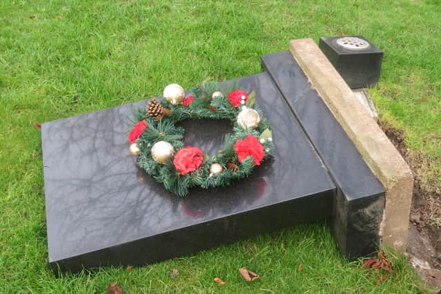 The council said it is in the process of contacting deed holders of the affected graves.