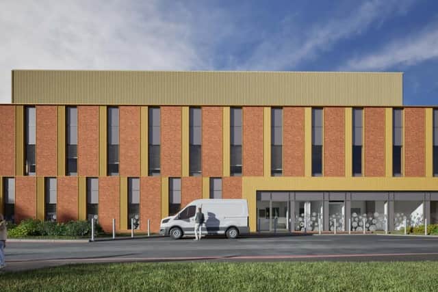 New proposed pathology facility, Scarborough Hospital.