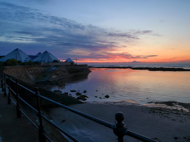 Spectacular sunrise, by Beverley Senturk.
