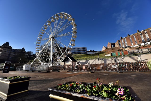 The former Futurist site is now home to a much-criticised observation wheel and mini-golf.