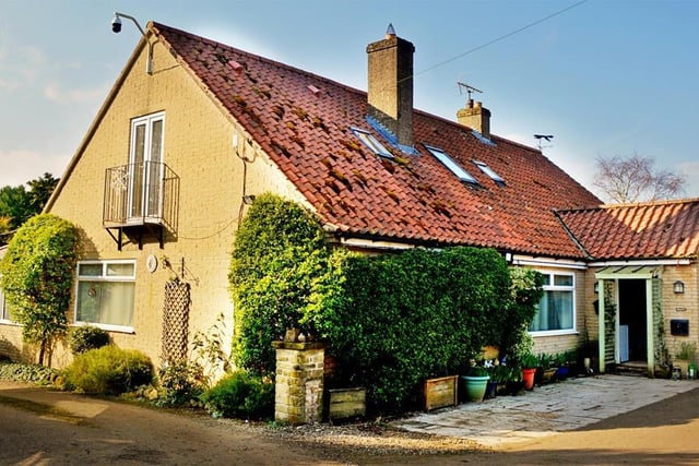 The four-bedroom owners' house has a private garden.