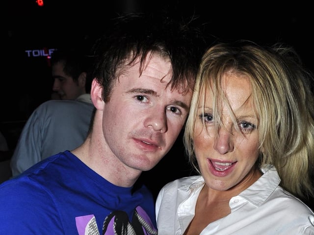 John and Sasha party away.