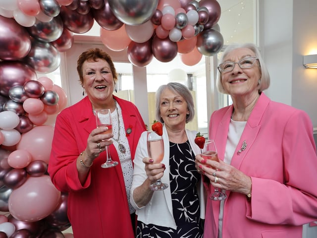 Linda Randall, Marie-Anne Iddon and Elizabeth Gilmour