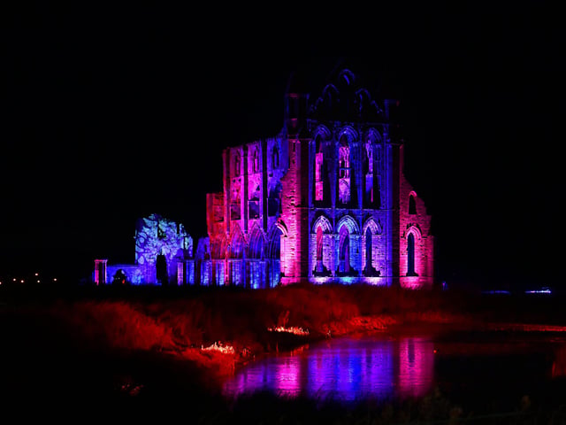 While enjoying the spook-tacular ruins, enjoy food and drink from local vendors. Picture: Richard Ponter