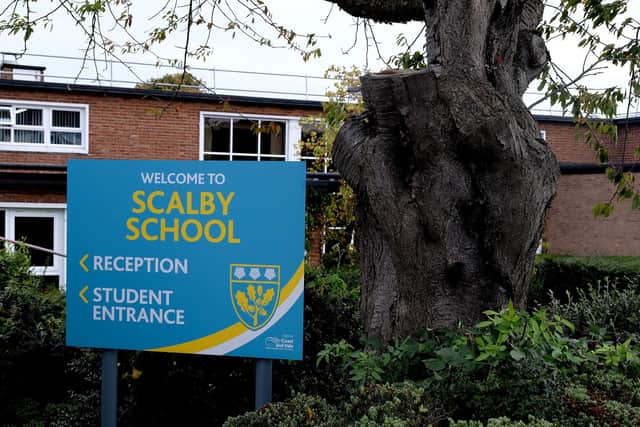 Scalby School in Scarborough is closed to Year 8, 9 and 10 students today, Thursday, November 23, due to an electrical fire in the kitchen over night that is now contained.