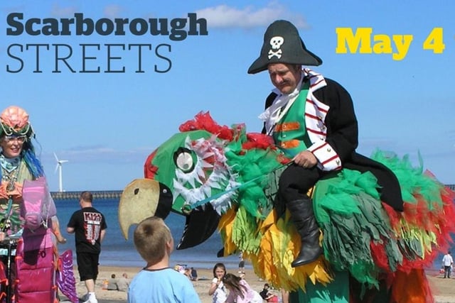 Scarborough Streets is set to take place between May 4 and May 6 across Scarborough Town Centre. Scarborough Streets is a brand new, free family festival happening this early-May Bank Holiday. It will be a three-day festival of outdoor events, murals, street art and performances. It will include a variety of free and affordable performances and activities.