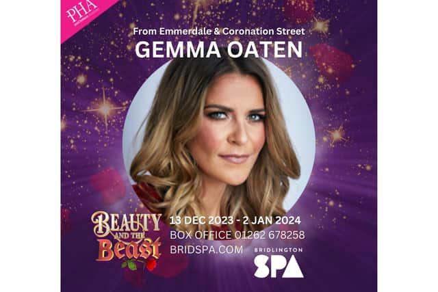 Gemma Oaten will be performing as a witch in a pantomime of Beauty and the Beast.