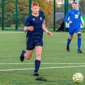 Jos Storr was on target for Whitby Fishermen's Society in the 4-4 draw