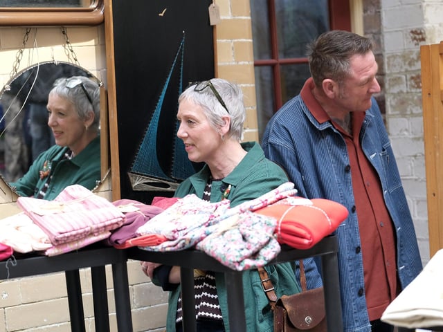 The weekend was a great success with lots of people attending the fair to take in the beautiful homeware.