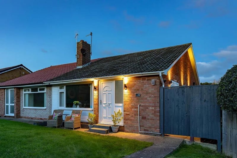 This two bedroom and one bathroom semi-detached bungalow is for sale with Strike with a guide price of £195,000