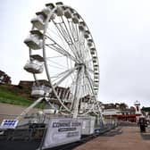 The observation wheel when it first arrived in 2019