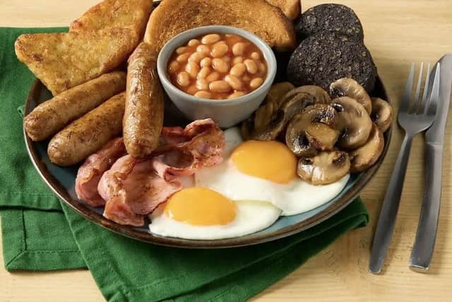 Super savings: Morrisons introduces two for £12 on selected meals in cafes.