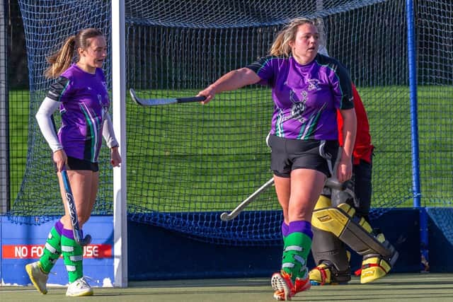 Danby Ladies won 2-0 at home to Newcastle 4s. Photo by Brian Murfield