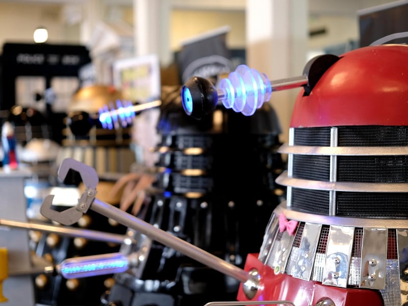 Daleks at the ready.