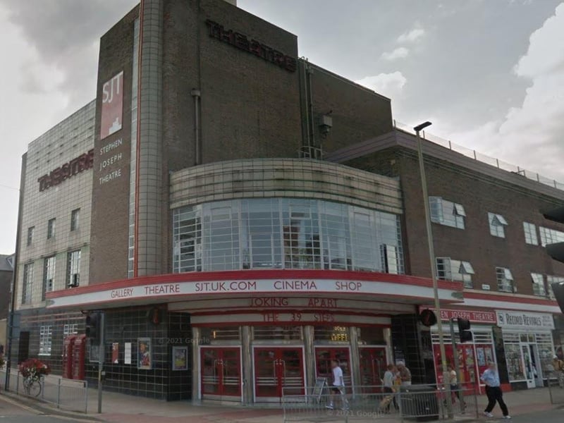 Eat Me cafe is located within the Stephen Joseph Theatre. It received 2 votes.