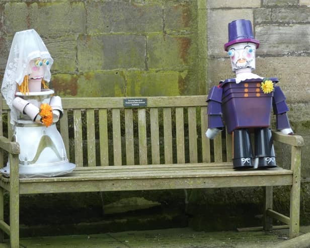 The event runs throughout June and visitors can get to see every display in the village by purchasing a trail map for £2.