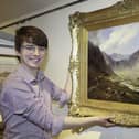 Three pictures given to a Hartlepool schoolboy by an artist friend of his father more than half a century ago are expected to make several thousand pounds when they go under the hammer in an auction in Scarborough on Friday.
