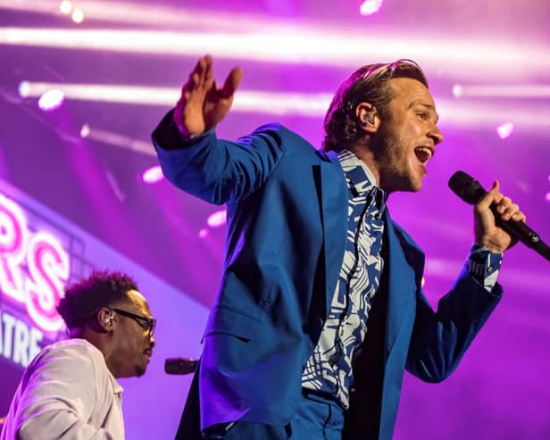 Olly Murs performs over August bank holiday weekend at Scarborough Open Air Theatre.
picture: Cuffe & Taylor